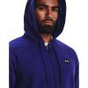 imageUnder Armour Mens Rival Fleece Full Zip Hoodie468 Sonar Blue   Onyx White