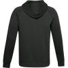 imageUnder Armour Mens Rival Fleece Full Zip HoodieBaroque Green 310Onyx White