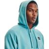imageUnder Armour Mens Rival Fleece Full Zip HoodieCosmos 476Onyx White