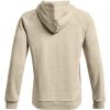 imageUnder Armour Mens Rival Fleece Full Zip HoodieKhaki Base Light Heather 289Onyx White