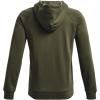 imageUnder Armour Mens Rival Fleece Full Zip HoodieMarine Od Green 390Onyx White