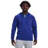 imageUnder Armour Mens Rival Fleece Full Zip Hoodie486 Versa Blue   Onyx White