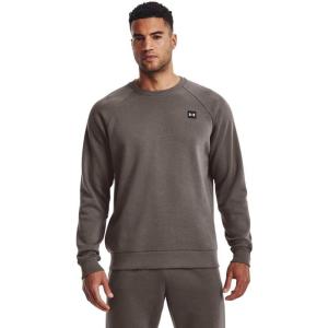 imageUnder Armour Mens Rival Fleece Crew176 Fresh Clay   Onyx White
