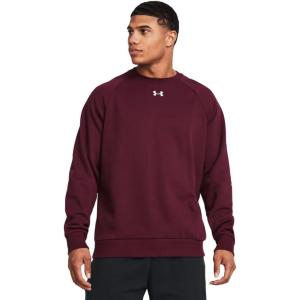 imageUnder Armour Mens Rival Fleece Crew609 Maroon   White
