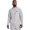 imageUnder Armour Mens Armourfleece Full Zip Hoodie014 Halo Gray   Black