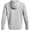 imageUnder Armour Mens Armourfleece Full Zip Hoodie014 Halo Gray   Black