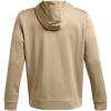 imageUnder Armour Mens Armourfleece Full Zip Hoodie299 City Khaki   Black