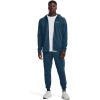 imageUnder Armour Mens Armourfleece Full Zip Hoodie437 Petrol Blue   Pewter