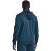 imageUnder Armour Mens Armourfleece Full Zip Hoodie437 Petrol Blue   Pewter
