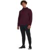 imageUnder Armour Mens Armourfleece Full Zip Hoodie600 Dark Maroon   Black