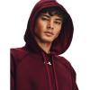 imageUnder Armour Mens Rival Fleece Printed Hoodie600 Dark Maroon   White