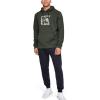 imageUnder Armour Mens Rival Fleece Printed HoodieBaroque Green