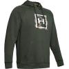 imageUnder Armour Mens Rival Fleece Printed HoodieBaroque Green