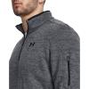 imageUnder Armour Mens Specialist Quarter Zip012 Pitch Gray  Black  Black