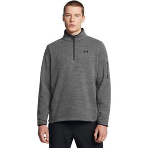 imageUnder Armour Mens Specialist Quarter Zip025 Castlerock   Black