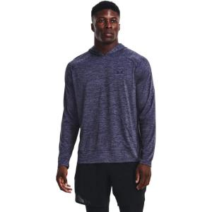 imageUnder Armour Mens Tech Hoodie 20558 Tempered Steel   Midnight Navy