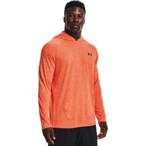 imageUnder Armour Mens Tech Hoodie 20Blaze Orange 825Black