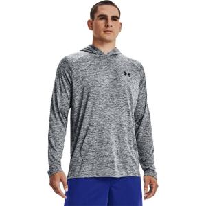 imageUnder Armour Mens Tech Hoodie 20Pitch Gray 013Black