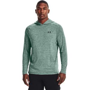 imageUnder Armour Mens Tech Hoodie 20Toddy Green 370Black