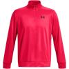 imageUnder Armour Mens Armourfleece 14 Zip601 Red   Black