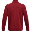 imageUnder Armour Mens Armourfleece 14 Zip610 Stadium Red   Black