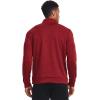 imageUnder Armour Mens Armourfleece 14 Zip610 Stadium Red   Black