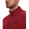 imageUnder Armour Mens Armourfleece 14 Zip610 Stadium Red   Black