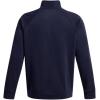imageUnder Armour Mens Rival Fleece Quarter Zip410 Midnight Navy   White