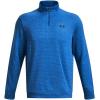 imageUnder Armour Mens Storm SweaterFleece Quarter Zip400 Team Royal  Water  Black