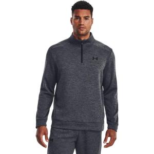 imageUnder Armour Mens Armourfleece 14 Zip012 Pitch Gray   Black