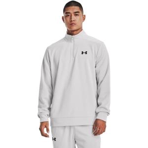 imageUnder Armour Mens Armourfleece 14 Zip014 Halo Gray   Black