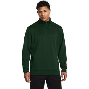 imageUnder Armour Mens Armourfleece 14 Zip301 Forest Green   Black