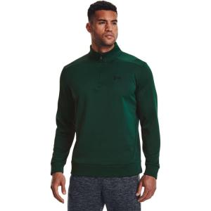 imageUnder Armour Mens Armourfleece 14 Zip330 Intensity   Black