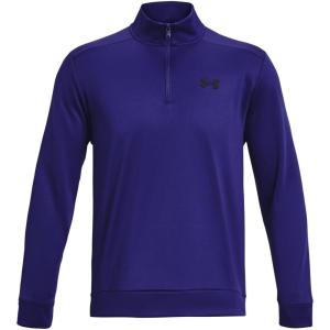 imageUnder Armour Mens Armourfleece 14 Zip468 Sonar Blue   Black