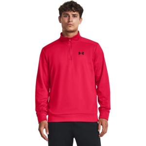 imageUnder Armour Mens Armourfleece 14 Zip601 Red   Black