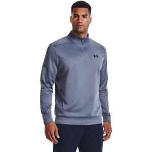 imageUnder Armour Mens Armourfleece 14 Zip767 Aurora Purple   Black