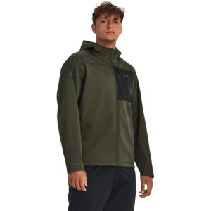 imageUnder Armour Mens Storm Cold Gear Infrared Shield 20 Jacket390 Marine Od Green  Black  Marine Od Green