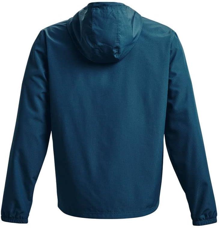 imageUnder Armour Mens Sportstyle Windbreaker437 Petrol Blue  Fuse Teal  Petrol Blue