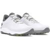 imageUnder Armour Mens Drive Pro Spikeless Wide Golf Shoe100 WhiteWhiteMetallic Gun Metal