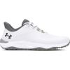 imageUnder Armour Mens Drive Pro Spikeless Wide Golf Shoe100 WhiteWhiteMetallic Gun Metal