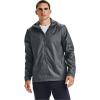 imageUnder Armour Mens Forefront Rain JacketPitch Gray 012Black