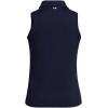 imageUnder Armour Womens Playoff Sleeveless Polo410 Midnight Navy  Midnight Navy  Halo Gray