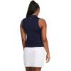 imageUnder Armour Womens Playoff Sleeveless Polo410 Midnight Navy  Midnight Navy  Halo Gray