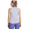 imageUnder Armour Womens Playoff Sleeveless Polo539 Celeste  White  Midnight Navy