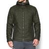 imageUnder Armour Mens ColdGear Reactor Hooded JacketArtillery Green 357Black