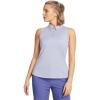 imageUnder Armour Womens Playoff Sleeveless Polo539 Celeste  White  Midnight Navy