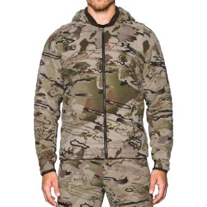 imageUnder Armour Mens ColdGear Reactor Hooded JacketRidge Reaper Camo Barren 900Black