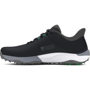 imageUnder Armour Mens Drive Pro Spikeless Wide Golf Shoe002 BlackBlackTitan Gray