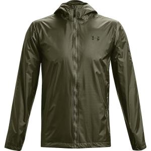 imageUnder Armour Mens Forefront Rain Jacket391 Marine Od Green   Pitch Gray