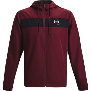 imageUnder Armour Mens Sportstyle Windbreaker690 Chestnut Red  Black  White